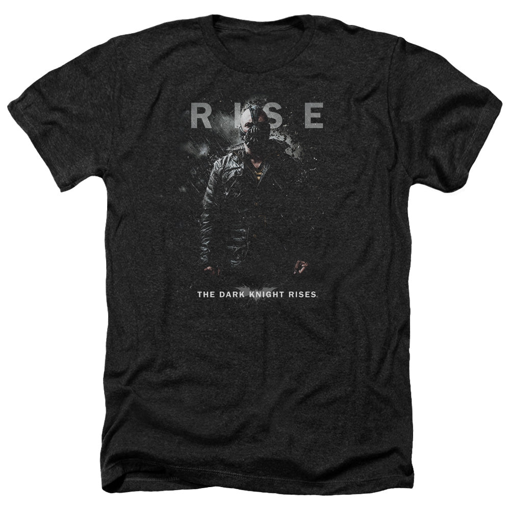 Dark Knight Rises Bane Rise Licensed Adult Unisex T-Shirt Heather Tee LG