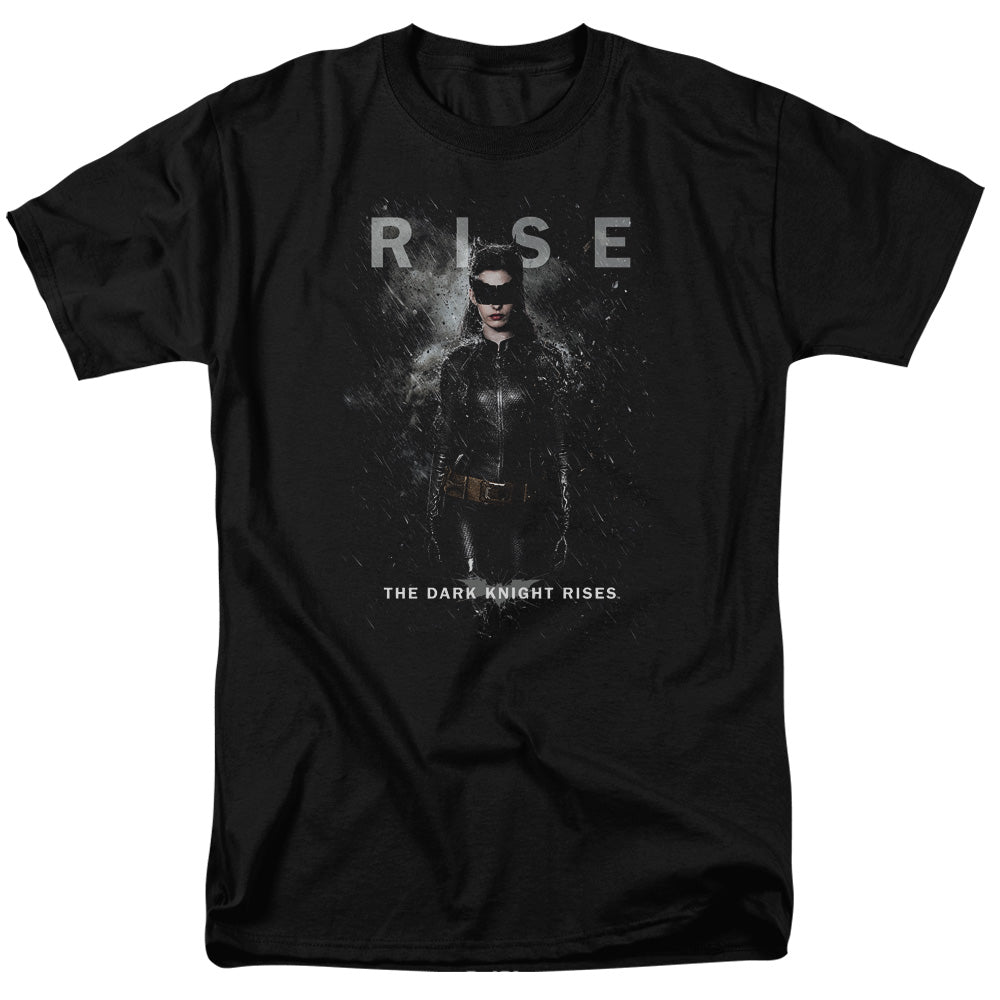 Dark Knight Rises Catwoman Rise Licensed Adult Unisex T-Shirt Regular Fit Tee