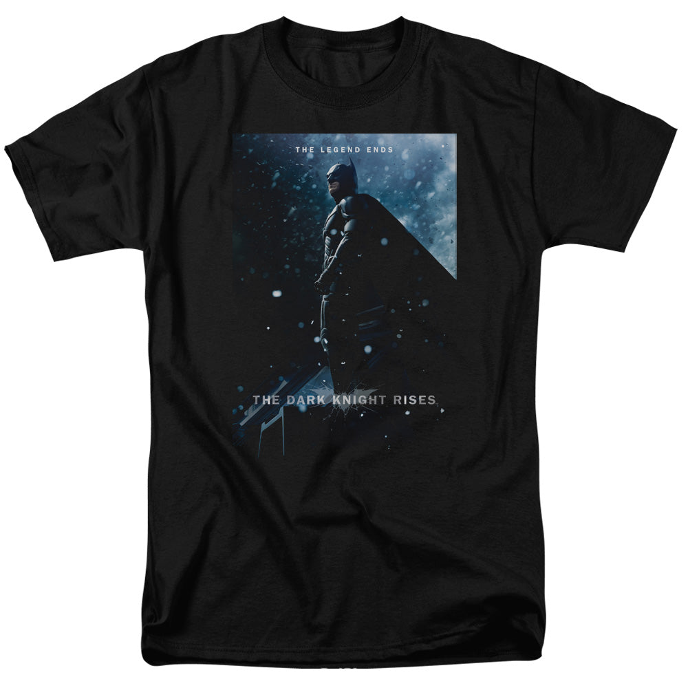 Dark Knight Rises Batman Poster Licensed Adult Unisex T-Shirt Regular Fit Tee