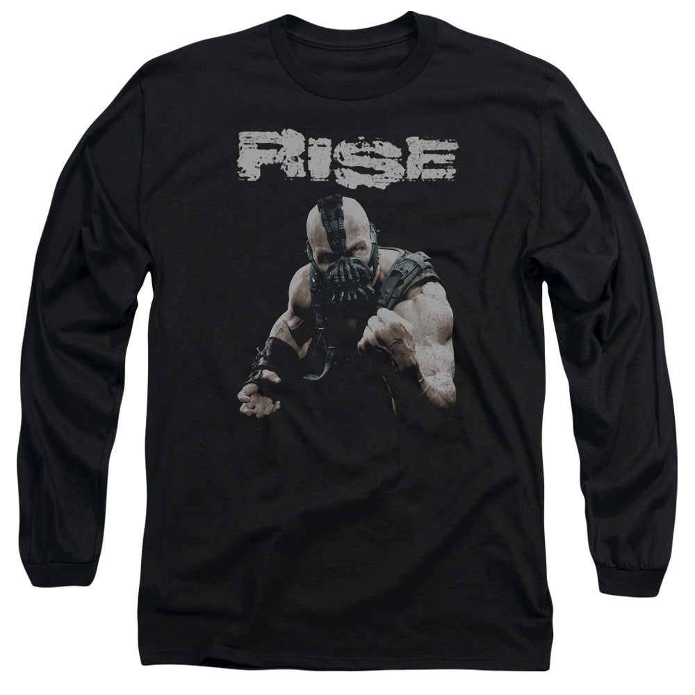 Dark Knight Rises Rise Licensed Adult Unisex Long Sleeve T-Shirt LG
