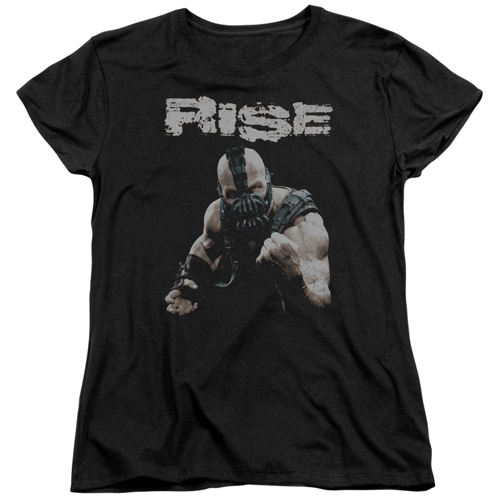 Dark Knight Rises Rise Licensed Women's T-Shirt Regular Fit LG
