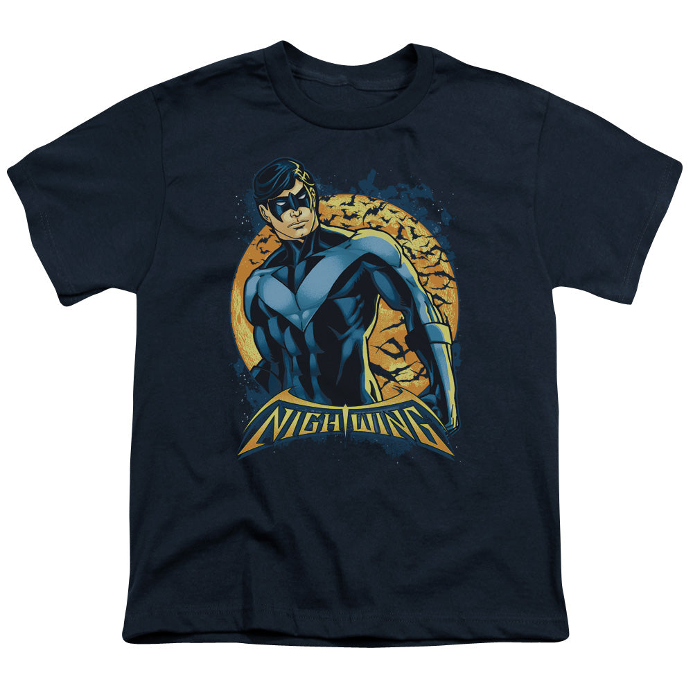 Batman Nightwing Moon Licensed Kid's T-Shirt (Ages 4-7) XS-XL