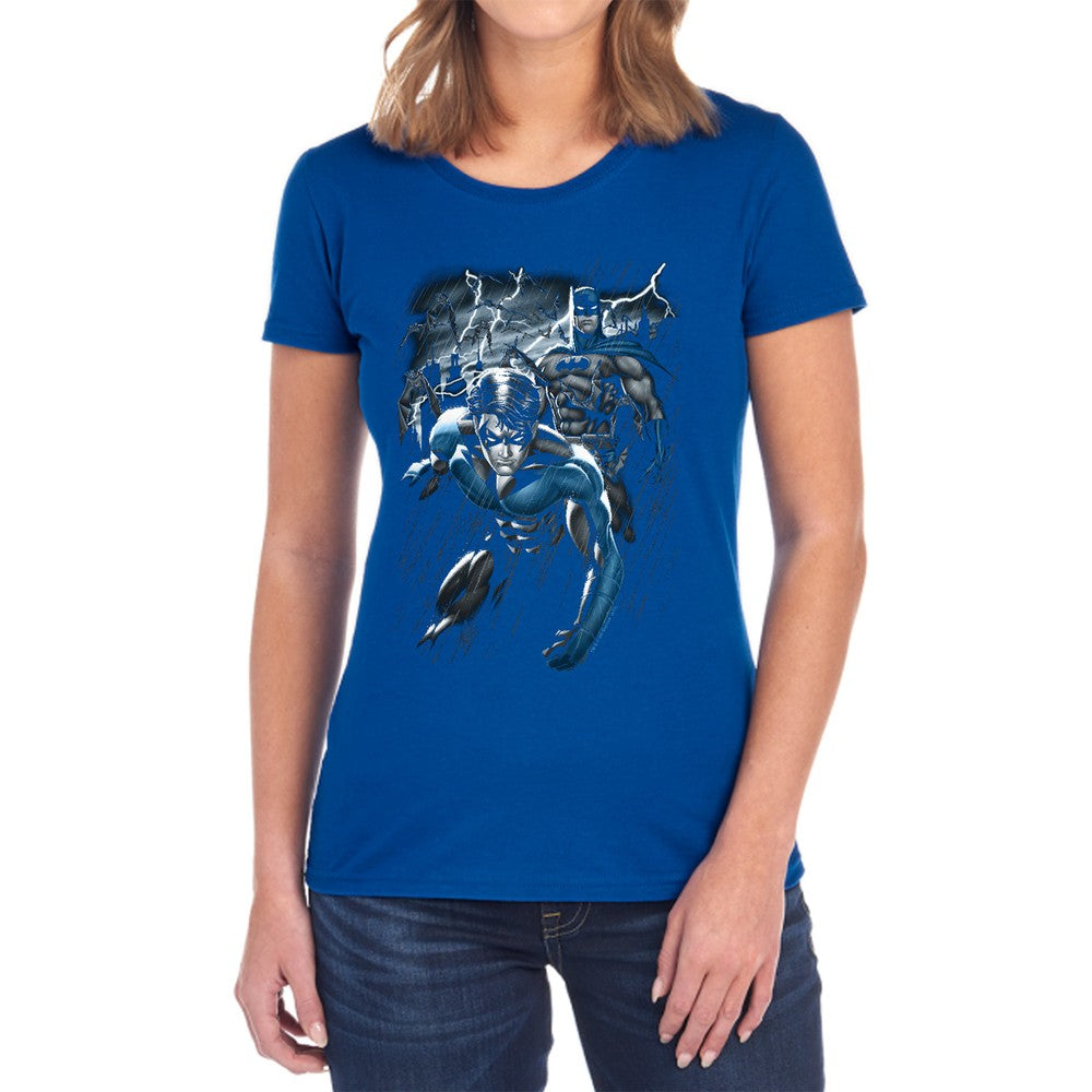 Batman Dynamic Duo Licensed Women's T-Shirt Regular Fit SM-2X