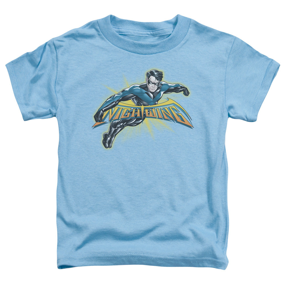 Batman Nightwing Burst Licensed Toddler T-Shirt SM-LG