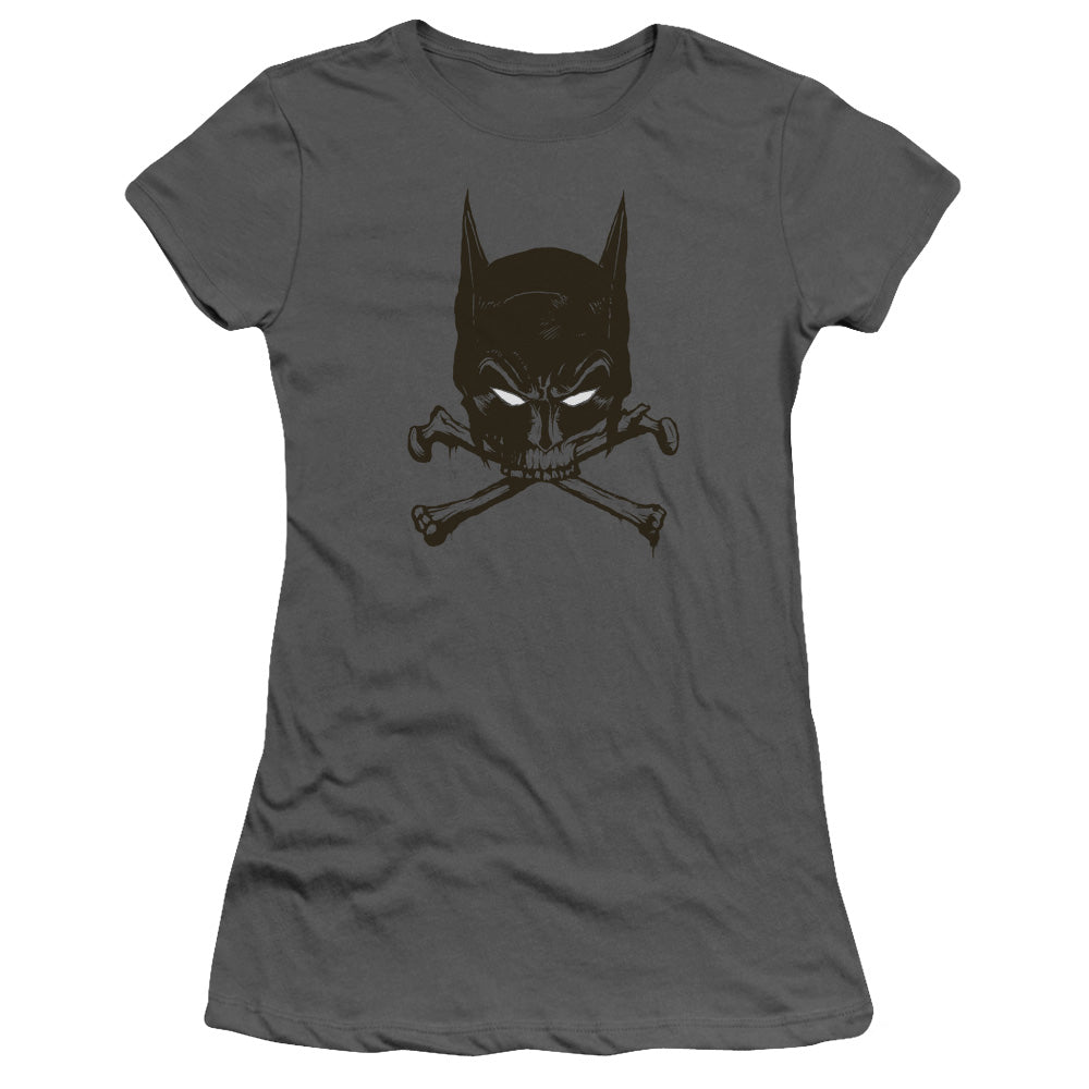 Batman Bat And Bones Licensed Women's T-Shirt Juniors SM-2X