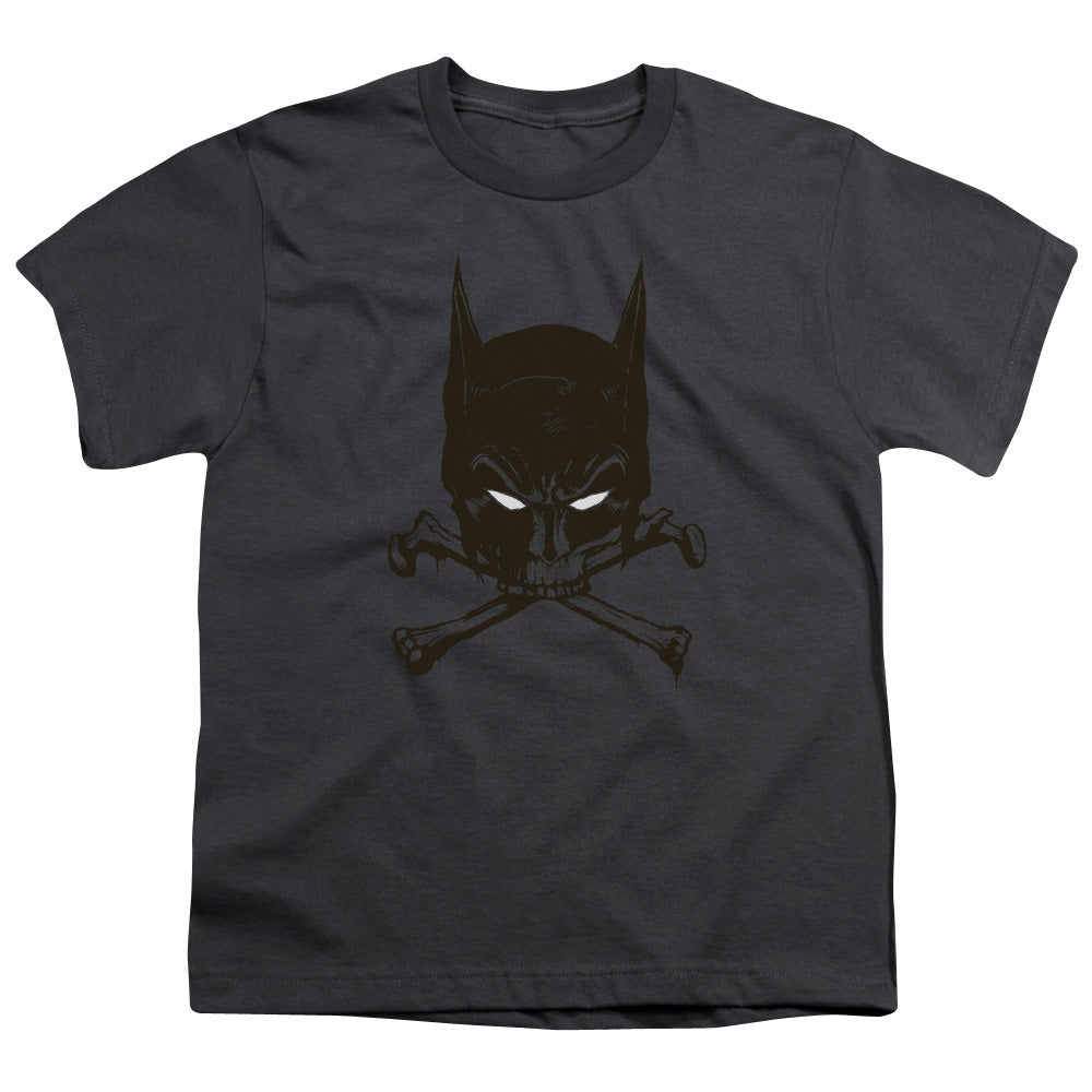 Batman Bat And Bones Licensed Kid's T-Shirt (Ages 4-7) XS-XL