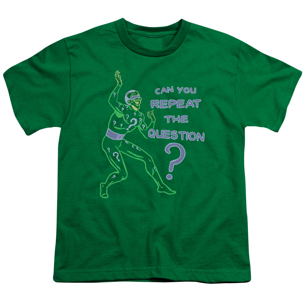 Batman Repeat Licensed Kid's T-Shirt (Ages 4-7) XS-XL