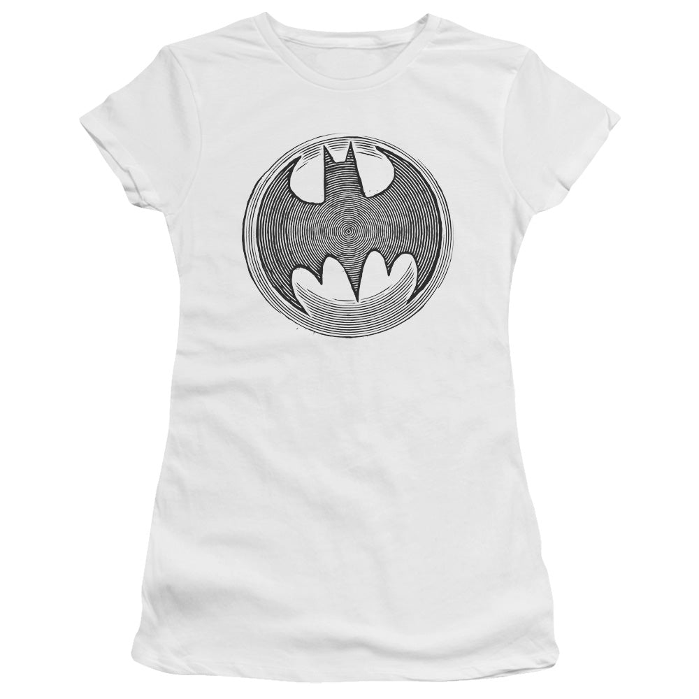 Batman Knight Knockout Licensed Women's T-Shirt Juniors LG-2X
