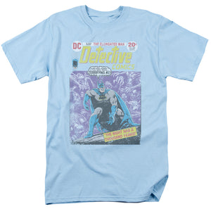 AN OFFCIALLY LICENSED BATMAN  A THOUSAND FEARS MEN'S REGULAR FIT T-SHIRT LIGHT BLUE
