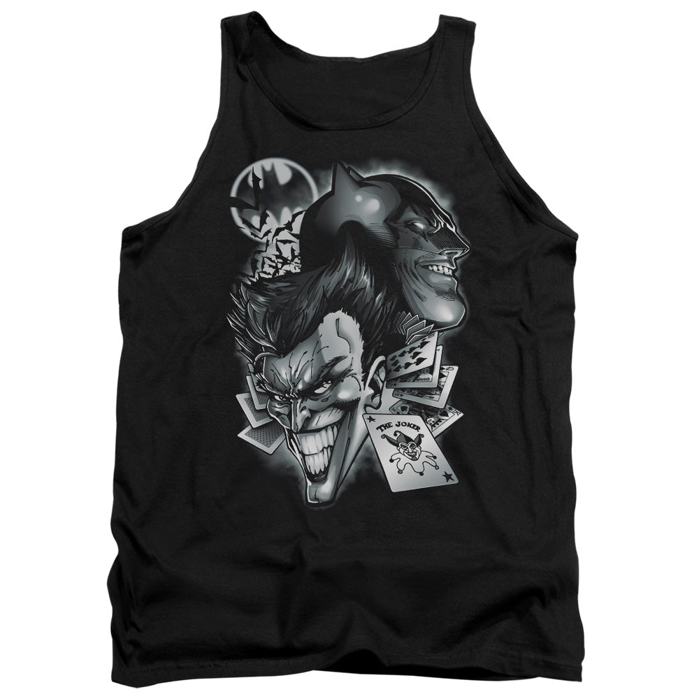 AN OFFCIALLY LICENSED BATMAN ARCHENEMIES ADULT UNISEX TANK TOP BLACK