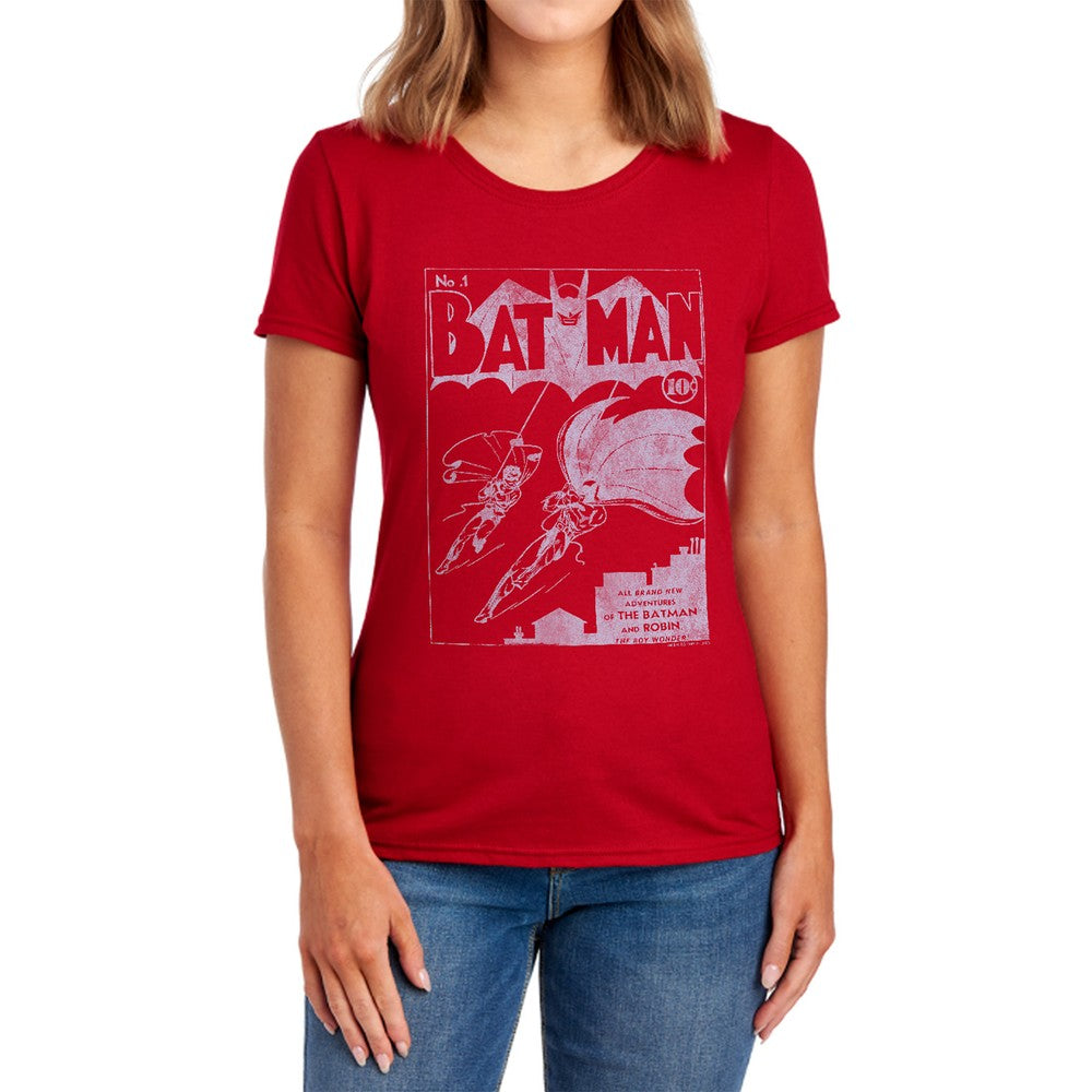 Batman Issue 1 Cover Licensed Women's T-Shirt Regular Fit SM-2X