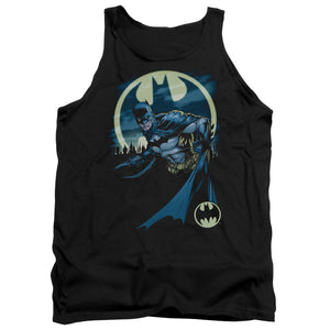 AN OFFCIALLY LICENSED BATMAN HEED THE CALL ADULT UNISEX TANK TOP BLACK