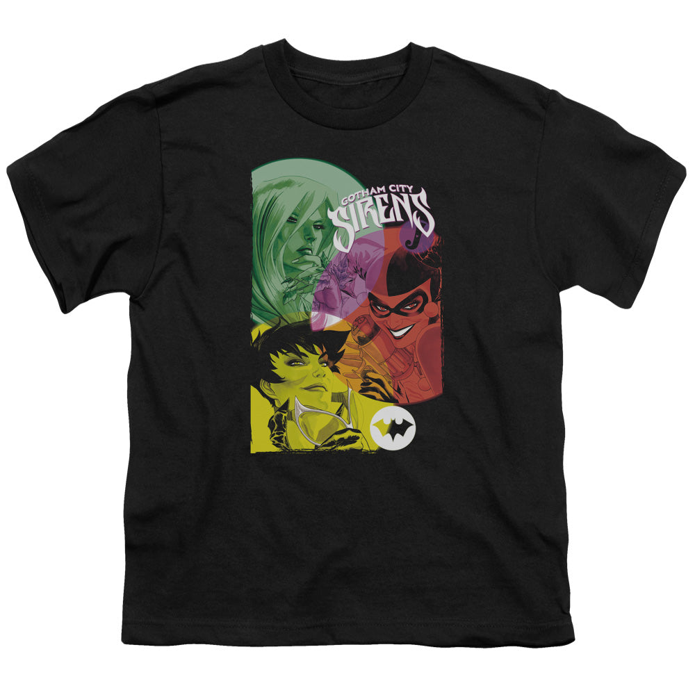 Batman Gotham Sirens Licensed Kid's T-Shirt (Ages 4-7) XS-XL