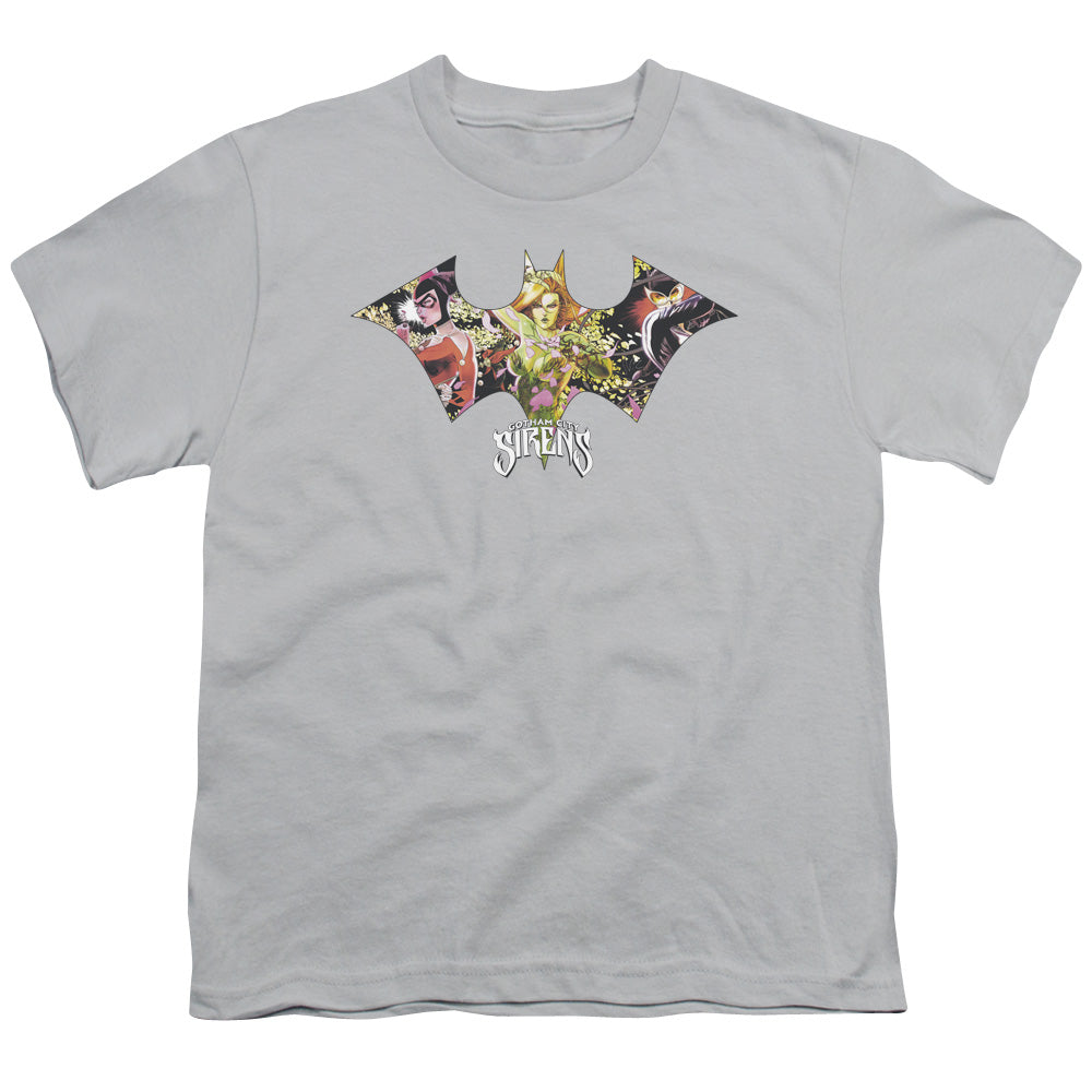 Batman Sirens Bat Licensed Kid's T-Shirt (Ages 4-7) XL