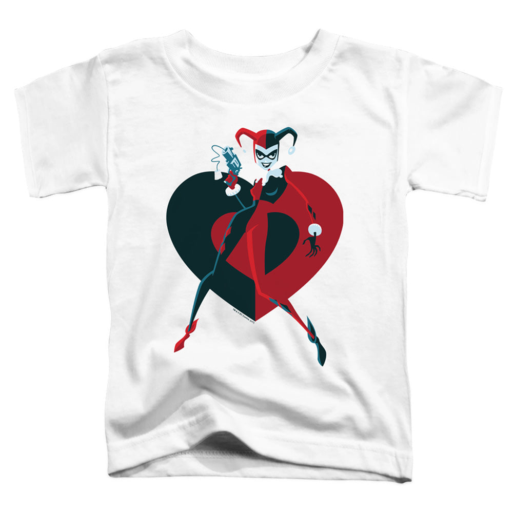 Batman Harely  Heart Licensed Toddler T-Shirt LG-MD (