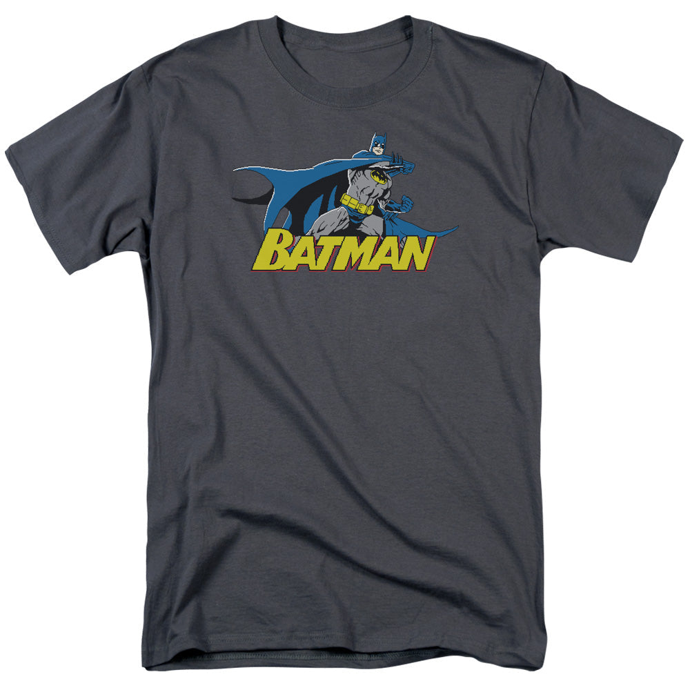 Batman 8 Bit Cape Licensed Adult Unisex T-Shirt Regular Fit Tee SM-5X