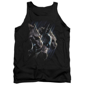 AN OFFCIALLY LICENSED BATMAN GARGOYLES ADULT UNISEX TANK TOP BLACK