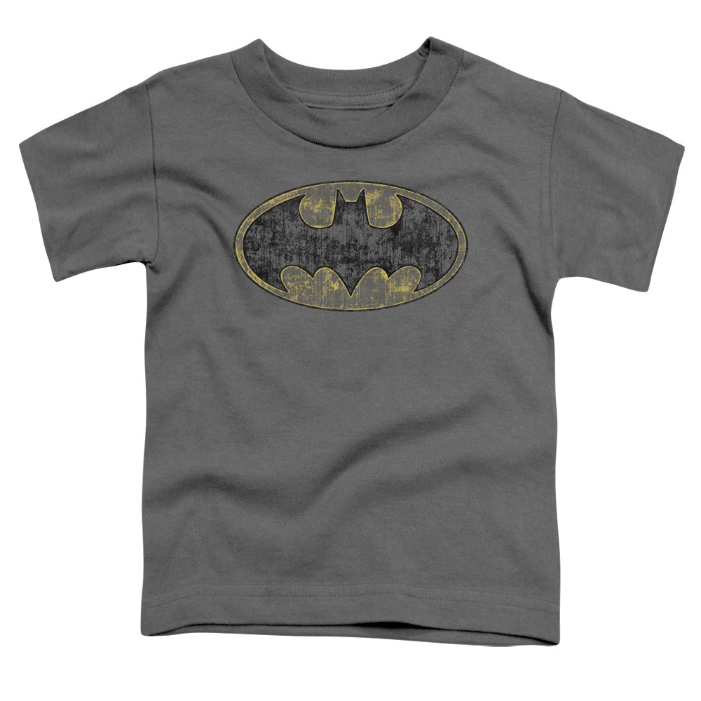 Batman Tattered Logo Licensed Toddler T-Shirt SM-LG