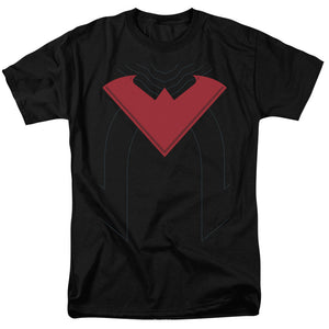 AN OFFCIALLY LICENSED BATMAN NIGHTWING 52 MEN'S REGULAR FIT T-SHIRT BLACK