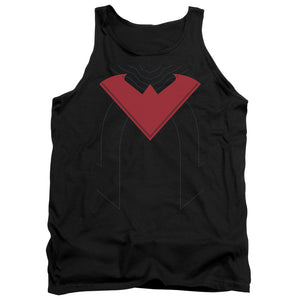 AN OFFCIALLY LICENSED BATMAN NIGHTWING 52 ADULT UNISEX TANK TOP BLACK