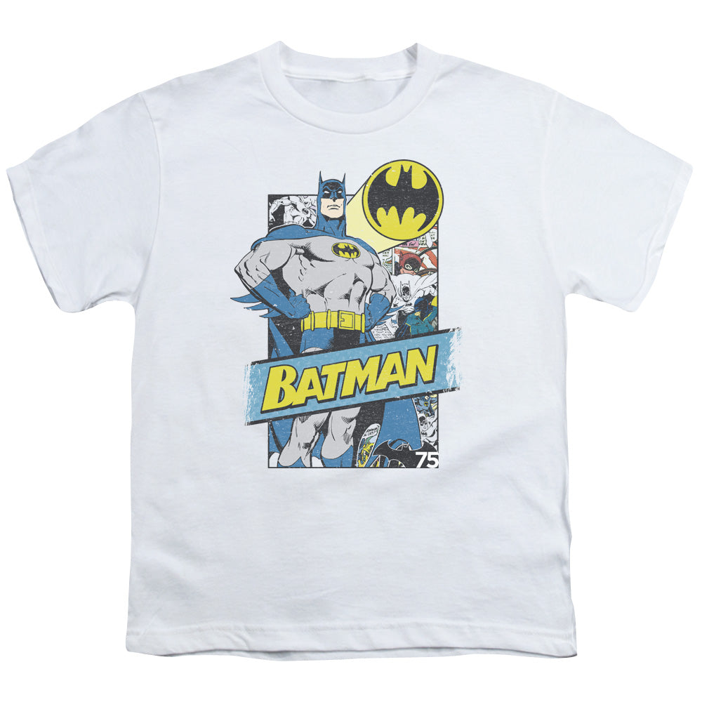 Batman Out Of The Pages Licensed Kid's T-Shirt (Ages 4-7) XS-XL