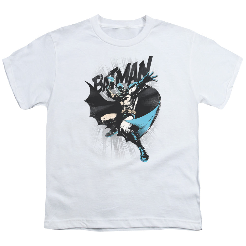 Batman Batarang Throw Licensed Kid's T-Shirt (Ages 4-7) XS-XL