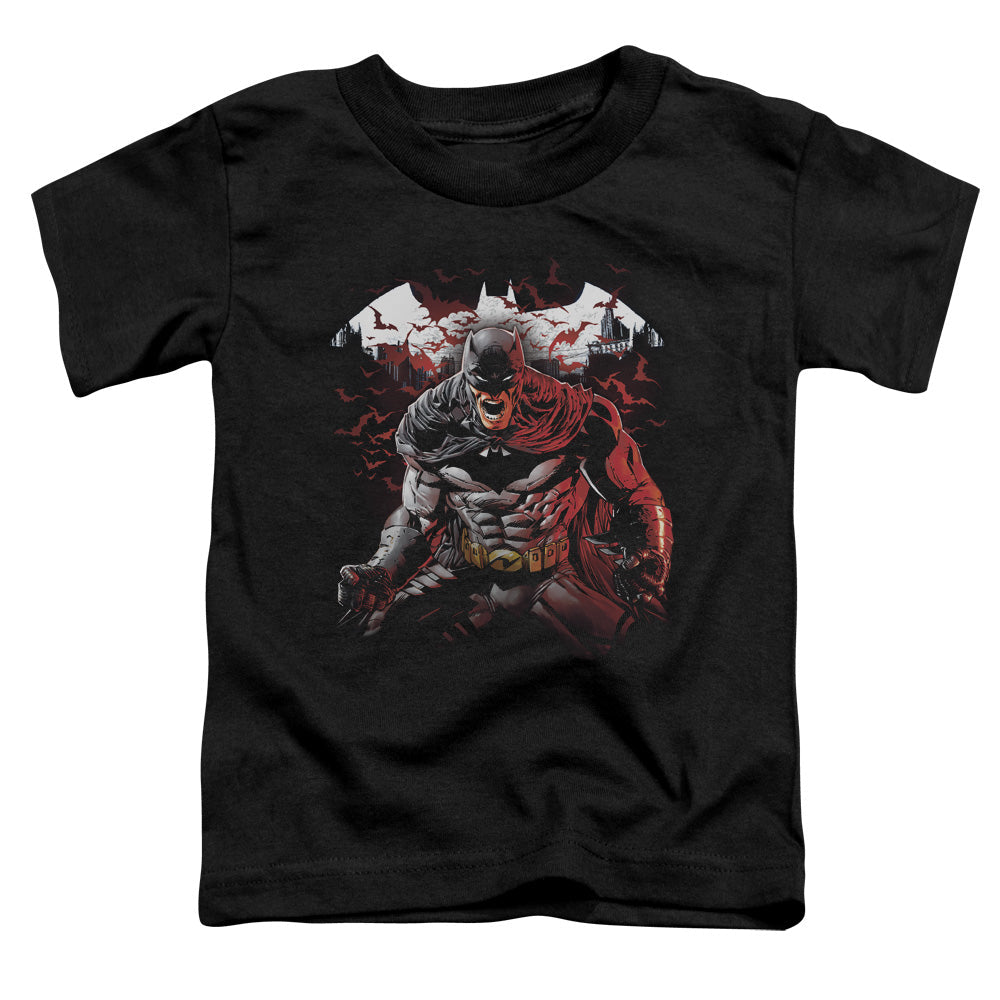 Batman Raging Bat Licensed Toddler T-Shirt SM-LG