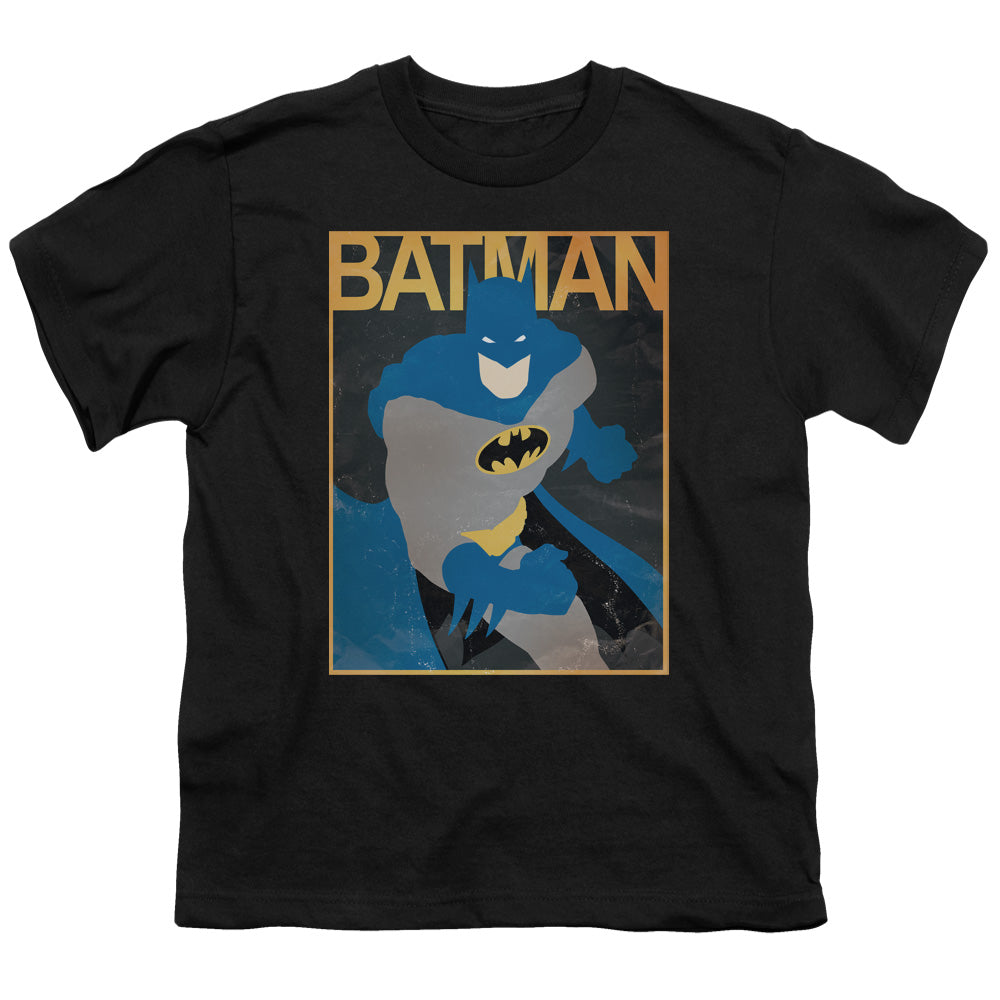 Batman Simple Bm Poster Licensed Kid's T-Shirt (Ages 4-7) XS-XL