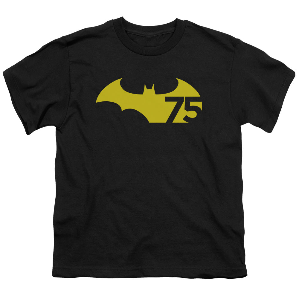 Batman 75 Logo 2 Licensed Kid's T-Shirt (Ages 4-7) XS-XL
