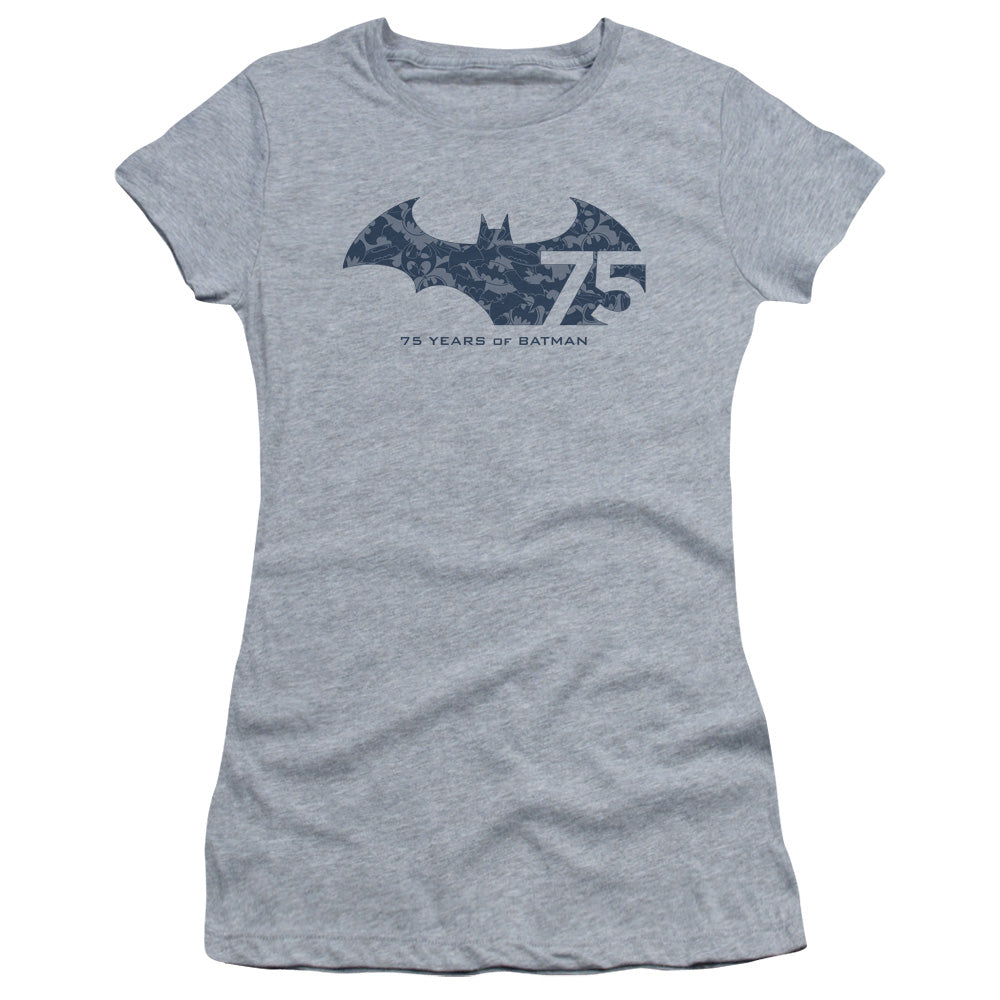 Batman 75 Year Collage Licensed Women's T-Shirt Juniors SM-2X