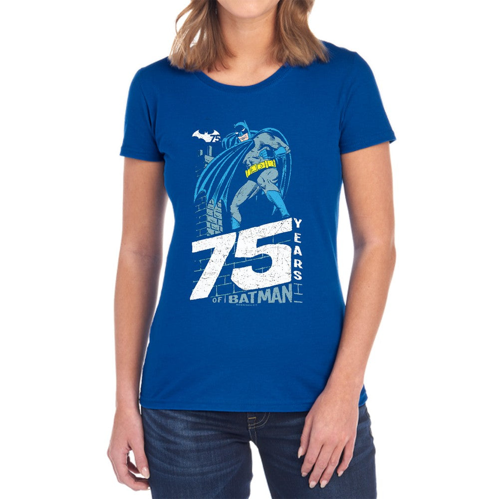 Batman Rooftop Licensed Women's T-Shirt Regular Fit SM-2X