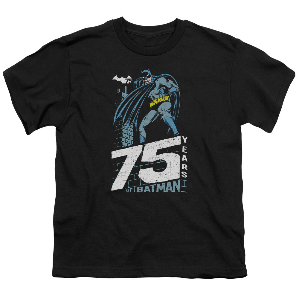 Batman Rooftop Licensed Kid's T-Shirt (Ages 4-7) XS-XL