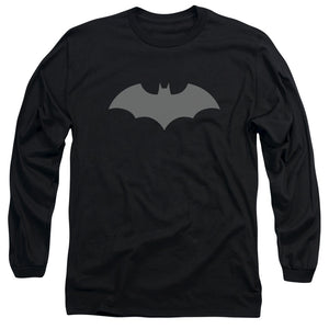 AN OFFCIALLY LICENSED BATMAN 52 BLACK MEN'S LONG SLEEVE T-SHIRT BLACK