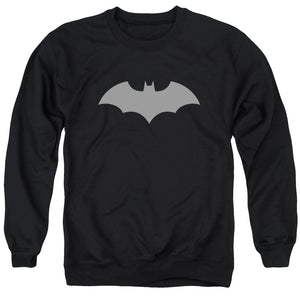 AN OFFCIALLY LICENSED BATMAN 52 BLACK ADULT UNISEX CREWNECK SWEATSHIRT BLACK