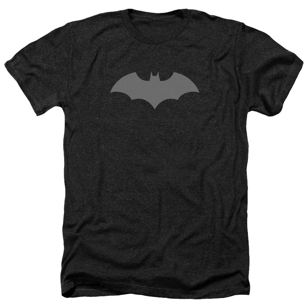 AN OFFCIALLY LICENSED BATMAN 52 BLACK MEN'S HEATHER T-SHIRT CHARCOAL