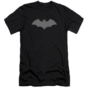 AN OFFCIALLY LICENSED BATMAN 52 BLACK MEN'S PREMIUM SLIM FIT T-SHIRT BLACK