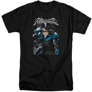 AN OFFCIALLY LICENSED BATMAN A LEGACY MEN'S TALL FIT T-SHIRT BLACK