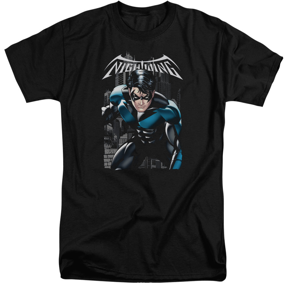 AN OFFCIALLY LICENSED BATMAN A LEGACY MEN'S TALL FIT T-SHIRT BLACK