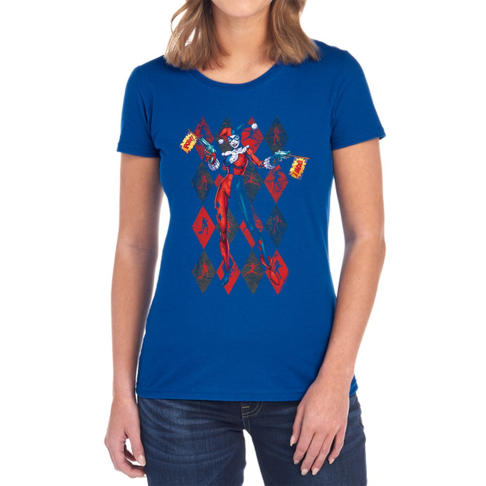 Batman Pow Pow Licensed Women's T-Shirt Regular Fit SM-2X