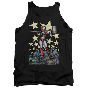 AN OFFCIALLY LICENSED BATMAN HAMMER TIME ADULT UNISEX TANK TOP BLACK
