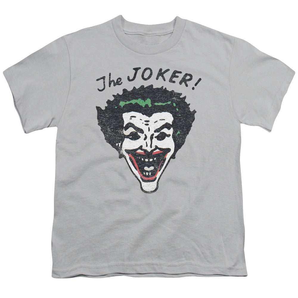Batman Retro Joker Licensed Kid's T-Shirt (Ages 4-7) XL