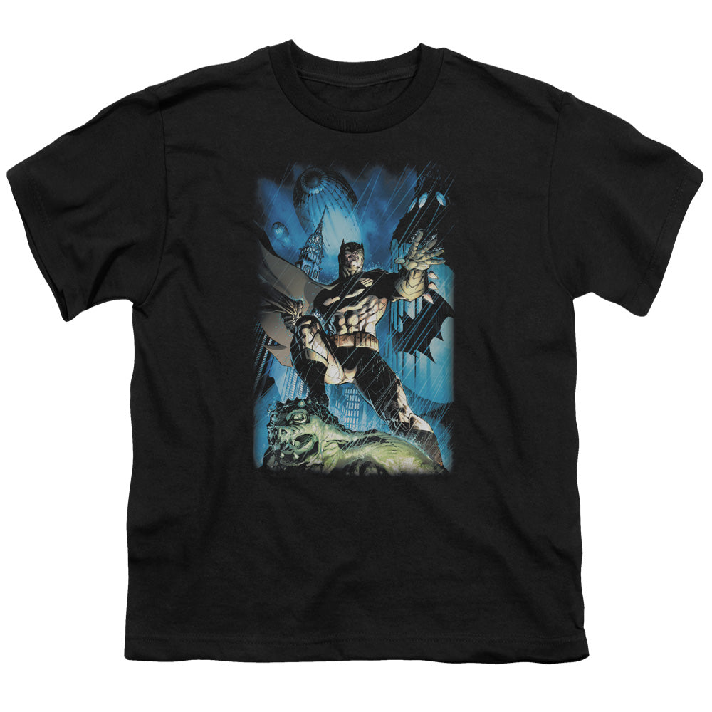 Batman Stormy Dark Knight Licensed Kid's T-Shirt (Ages 4-7) XS-XL