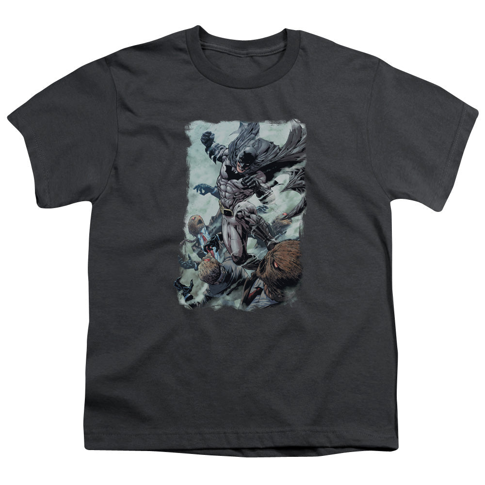 Batman Punch Licensed Kid's T-Shirt (Ages 4-7) XS-XL
