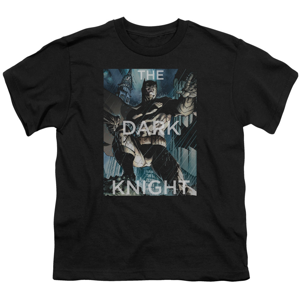 Batman Fighting The Storm Licensed Kid's T-Shirt (Ages 4-7) XS-XL