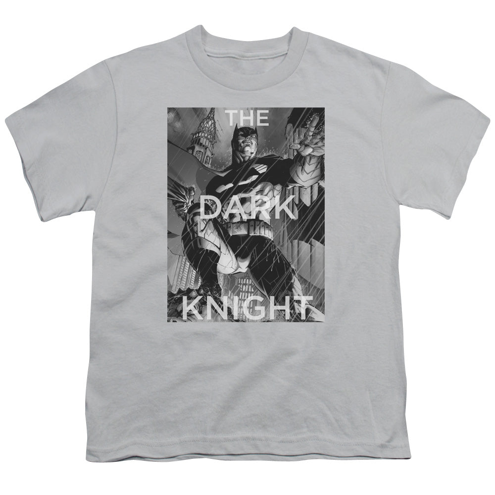 Batman Fighting The Storm Licensed Kid's T-Shirt (Ages 4-7) XL