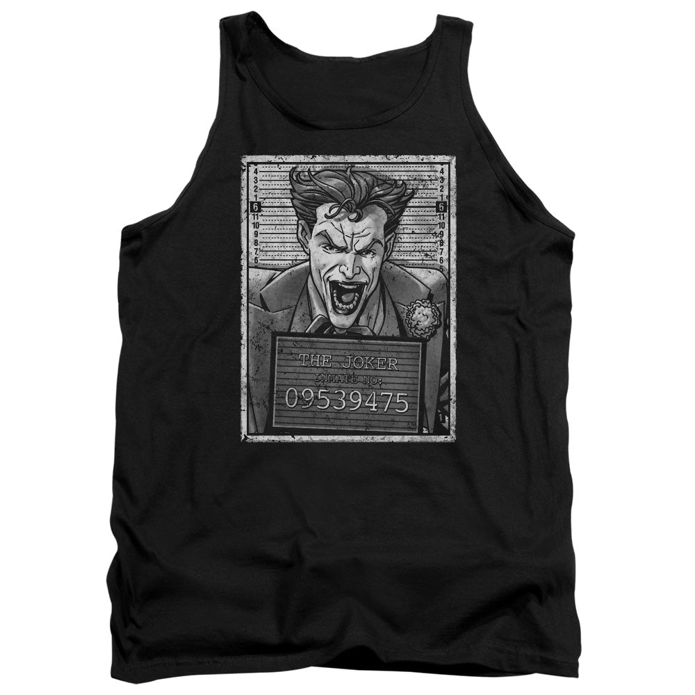 Batman Joker Inmate Licensed Adult Unisex Tank Top SM-2X