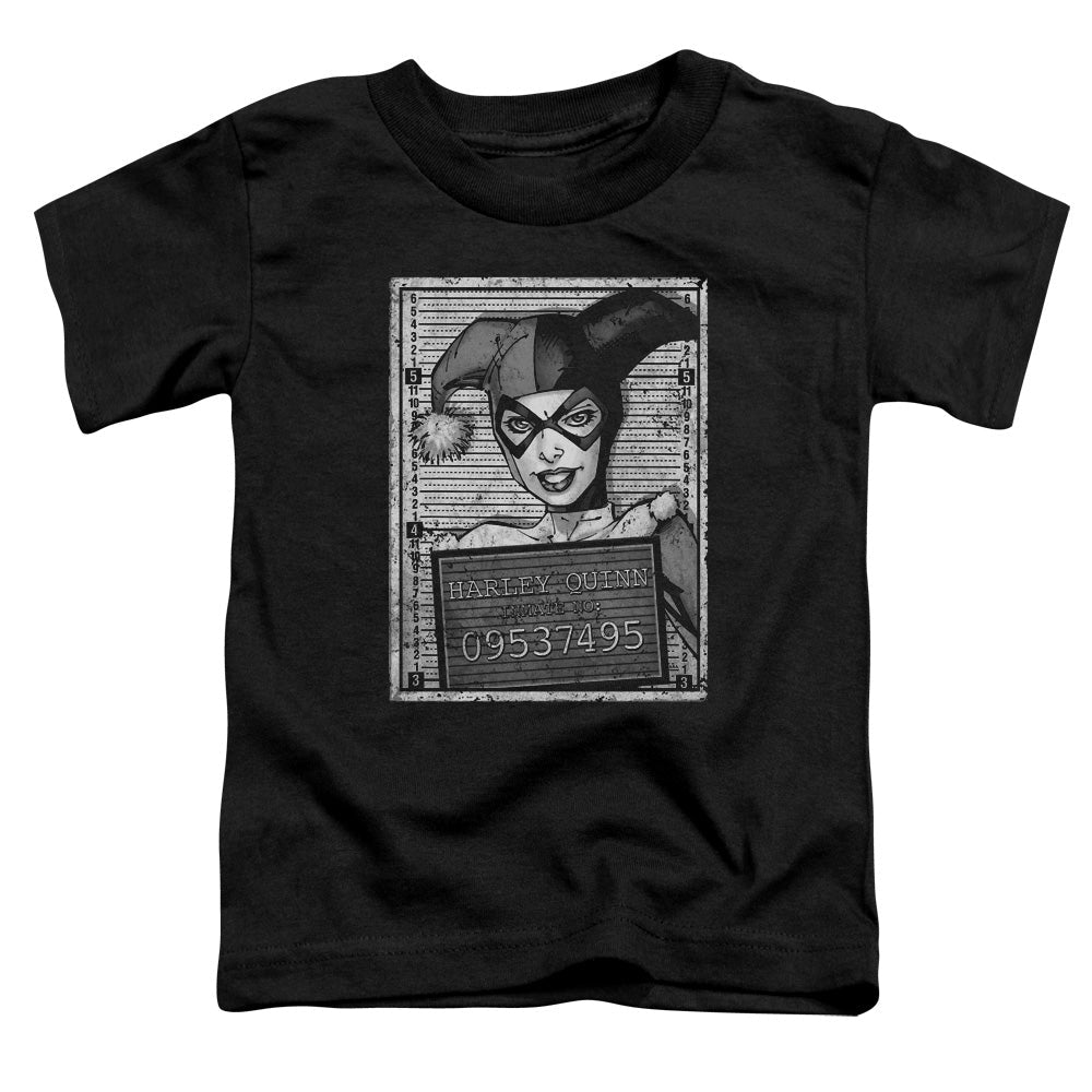 Batman Harley Inmate Licensed Toddler T-Shirt SM-LG