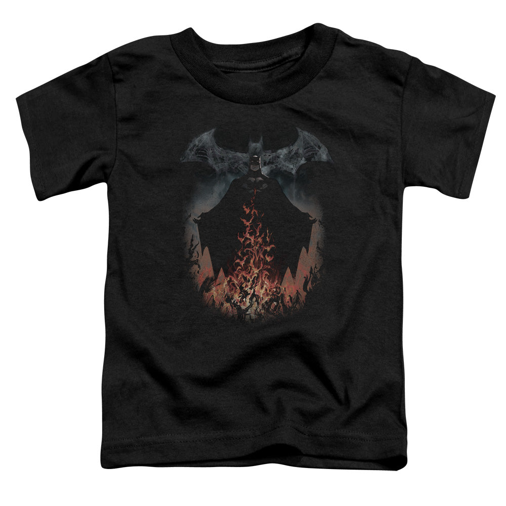 Batman Smoke & Fire Licensed Toddler T-Shirt SM-LG