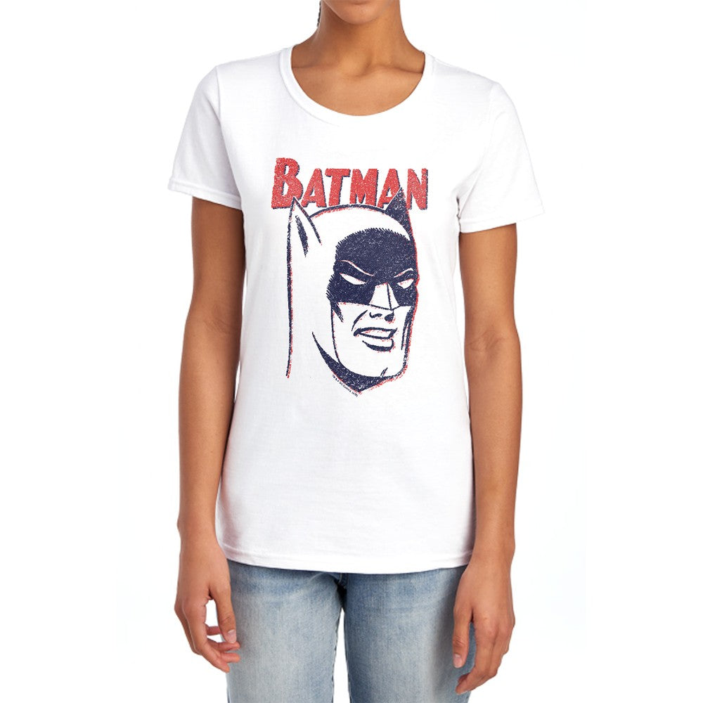 Batman Crayon Man Licensed Women's T-Shirt Regular Fit SM-2X