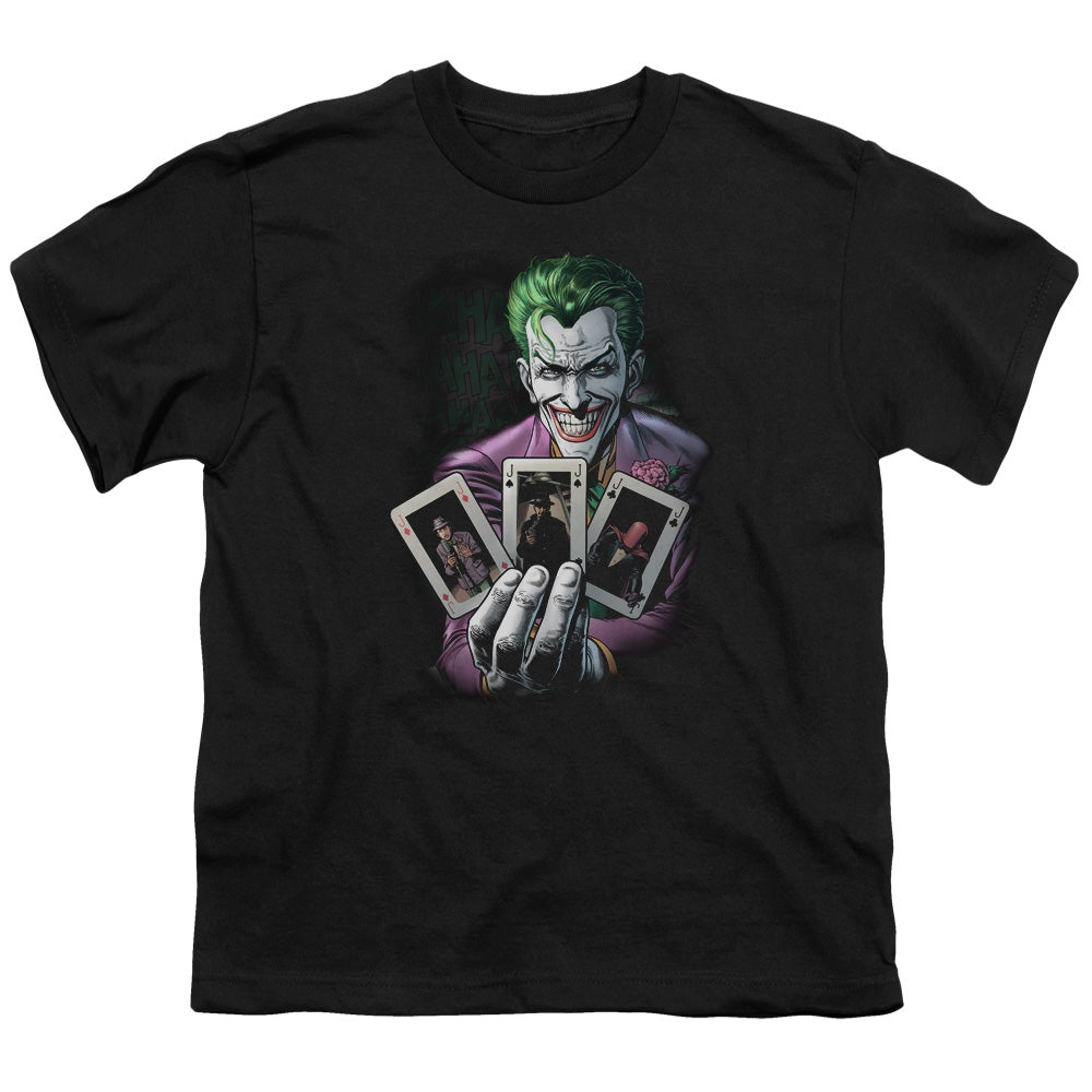 Batman 3 Of A Kind Licensed Kid's T-Shirt (Ages 4-7) XS-XL